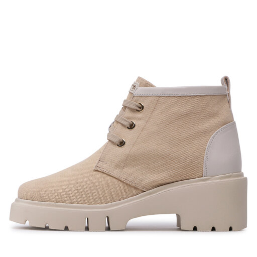 Schnürschuhe Unisa Jabel Ecl Beige