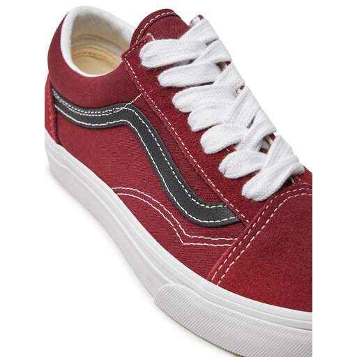 Vans old skool brick red top