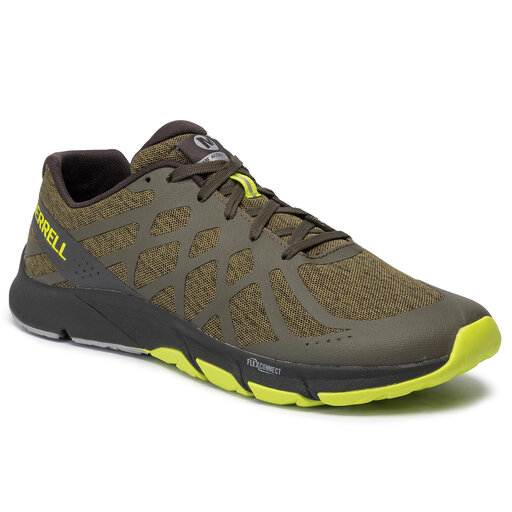 Zapatillas de running Merrell Bare Access Flex 2 J48877 Verde zapatos.es