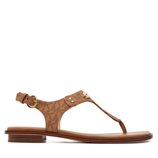 Sandalen MICHAEL Michael Kors Plate Thong 40R5MKFA1B Braun eschuhe