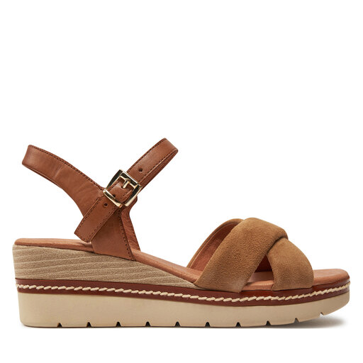 MARCO TOZZI Damen Sandalen Mit Keilabsatz - Elegant & Bequem Für Den Sommer
