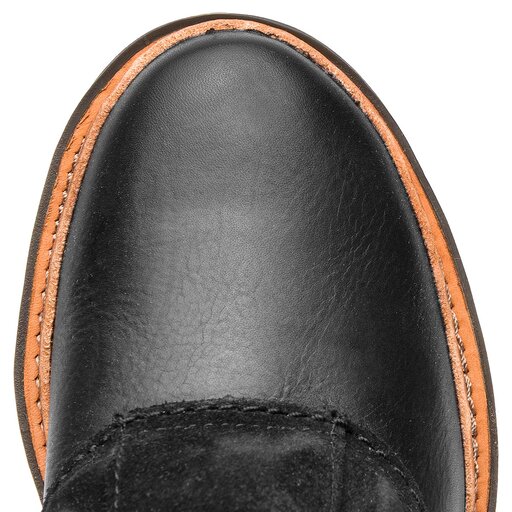 Clarks trace fawn black clearance