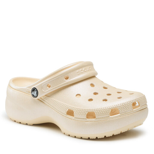 Crocs Crocs Classic Platform Shimmer Clog 208590 Vanilla 108 evzuttya .ua