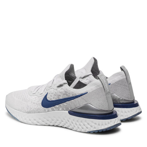 Epic react flyknit cheap 2 vast grey/coastal blue