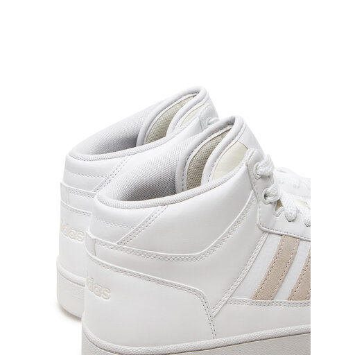 All white high top adidas outlet