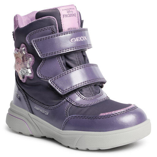 Bottes de neige Geox J Sveggen G.B Abx A J048AA 0FUNF C8KQ8 M Violet chaussures