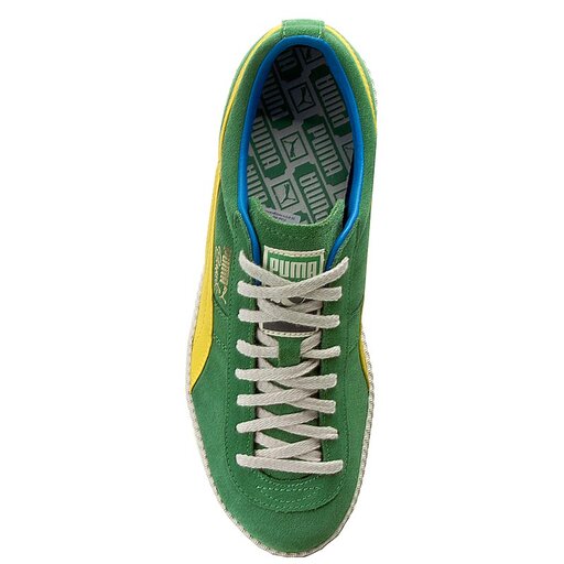 Sneakers Puma Puma Brasil Football Vntg 356156 01 Medium Green/Vibrant  Yellow