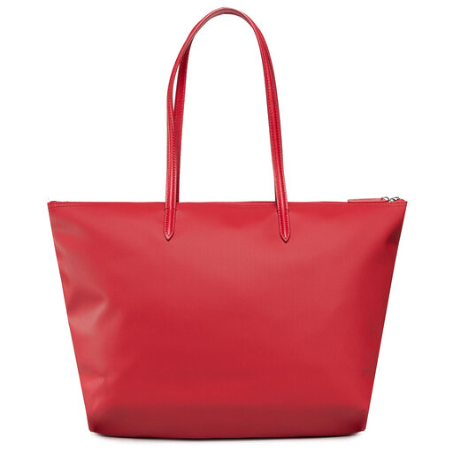 Sac a new arrivals main rouge lacoste