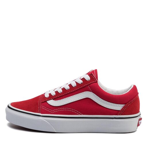 Vans era red white on sale