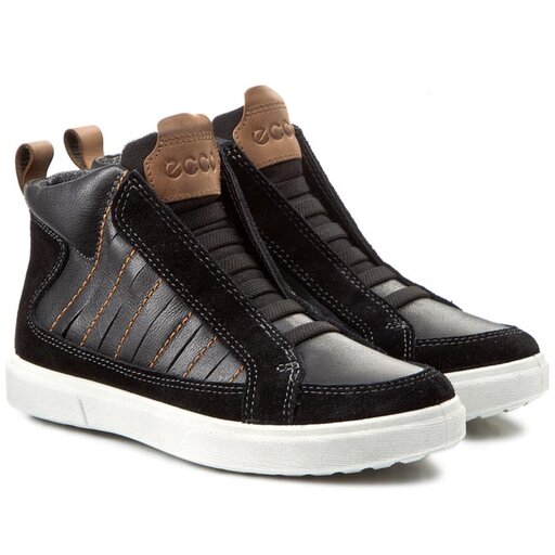 Polobotky ECCO Caden 73423353960 Black Black eobuv.cz