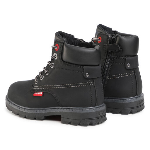 Schnürstiefeletten Levi's® VFOR0055S Schwarz