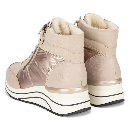 Polokozačky Remonte D0T72-60 Béžová