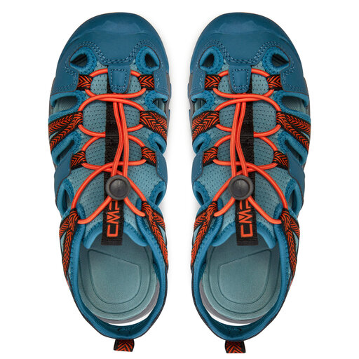 Sandali CMP Kids Theseus - Unisex, In PU, Con Allacciatura Rapida E Suola TPR - Foto 10