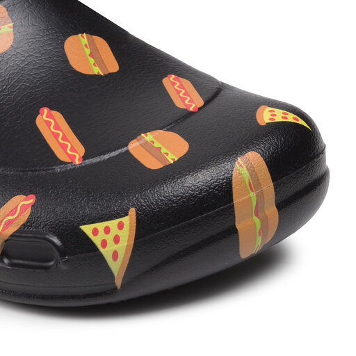 Ciabatte Crocs Bistro Graphic Clog 204044 Nero