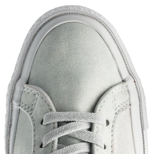 calcetines compuesto atravesar Zapatillas de tenis Converse One Star Ox 159710C Pure Platinum/Pure Platinum  • Www.zapatos.es