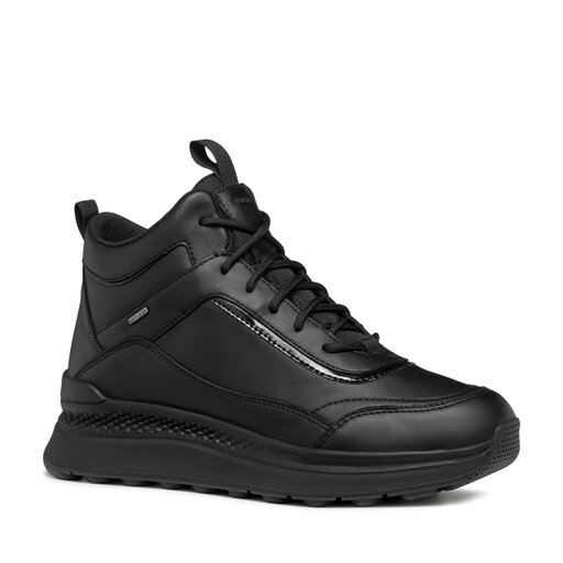 Geox Mädchen Spherica Actif B Sneaker – Atmungsaktiv, Stoßgedämpft, Aus Synthetik & Gummi, Schnürung, Für Alltag & Bewegung