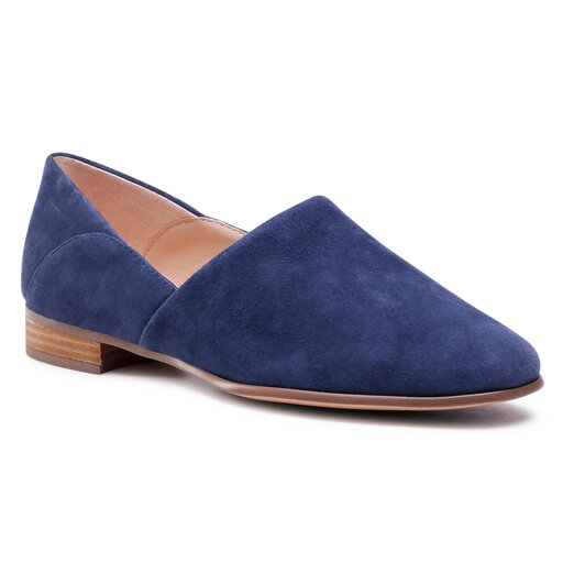 Pantofi Clarks Pure Tone 261541484 Navy Suede epantofi.ro