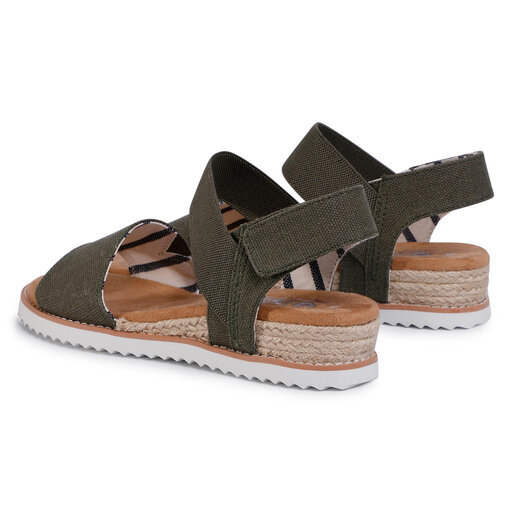 Skechers espadrilles olive clearance
