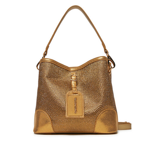 Handtasche Valentino Label VBS8GW34 Goldfarben eschuhe