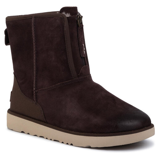Čizme za snijeg Ugg M Classic Short Front Zip Wp 1106438 Smeđa