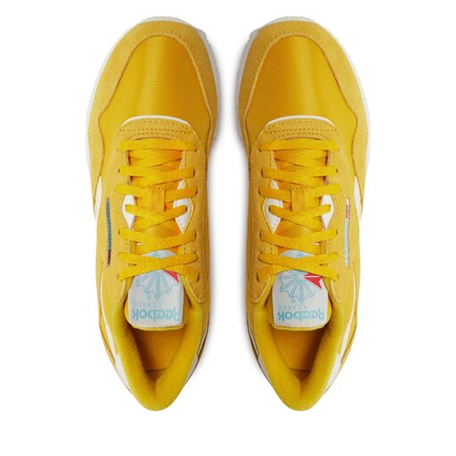 Reebok classic sales nylon jaune