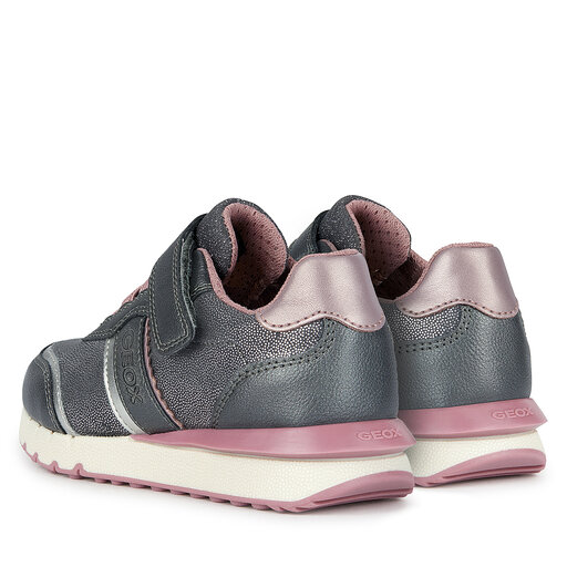 Sneakers Geox J Fastics Girl J26GZB 0HS54 C1FA8 S Gris chaussures