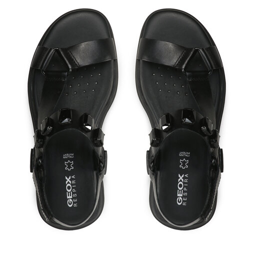 Sandalen Geox D Spherica Ec5W D35ADB00043C9999 Schwarz