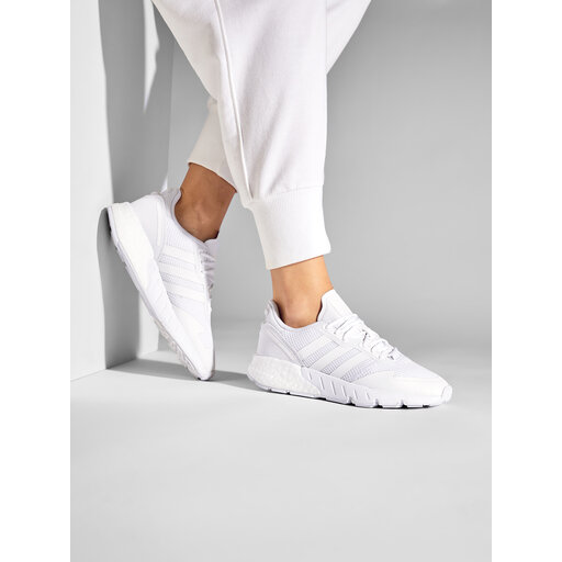 Παπούτσια adidas Zx 1k Boost J S42589 Cloud White/Cloud White/Cloud White |  epapoutsia.gr
