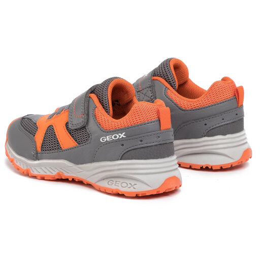 Zapatillas Geox J Bernie A J0211A 0FE14 C9A2T M Anthracite Orange