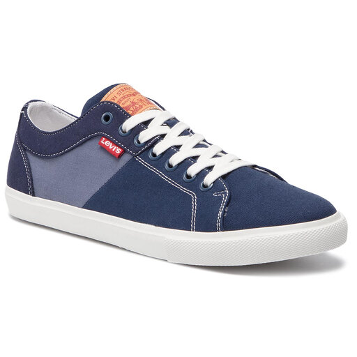 Levi's men's woods sales navy blue sneakers