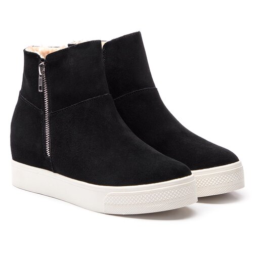 Steve madden sale wanda black suede