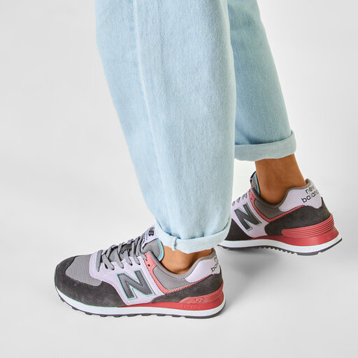 Zapatillas New Balance WL574LBT Gris