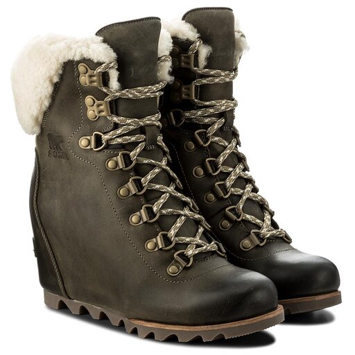 Sorel conquest wedge shearling hot sale