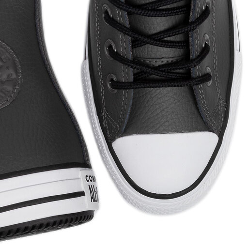 black gray converse
