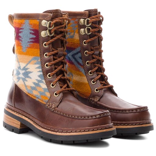 Botas Clarks Ottawa Peak 261383394 Dark Tan Combi zapatos.es