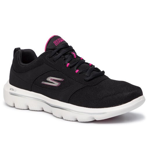 Zapatos Skechers Walk Evolution Black/Pink • Www.zapatos.es