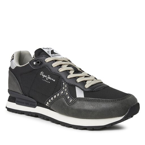 Deportivas Negras Pepe Jeans Mujer Zapatilla Pepe Jeans Brit Mix W