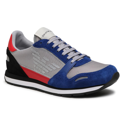 Sneakers Emporio Armani X4X537 XM678 N641 Grau