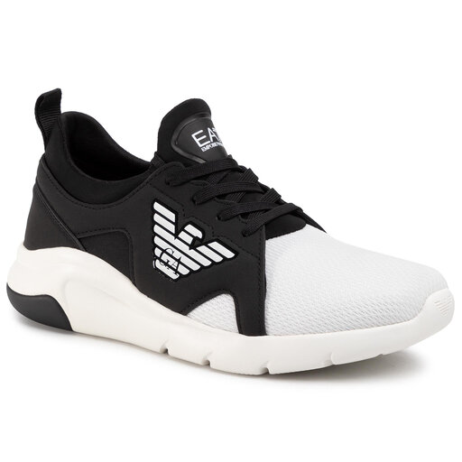 Sneakers EA7 Emporio Armani X8X056 XCC56 A120 Black/White | eschuhe.de
