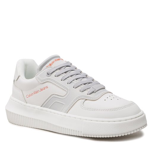 Sneakers Calvin Klein Jeans Chunky Cupsole Satin Wn YW0YW00923 Weiß |  eschuhe.de