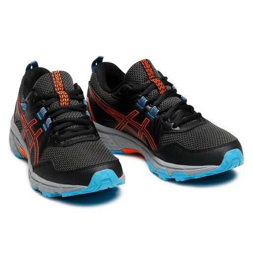 Batai Asics Gel-Venture 8 GS 1014A141 Black/Marigold Orange 005 •  Www.eavalyne.lt