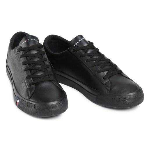 Corporate leather sneaker fm0fm02983 black bds Clearance