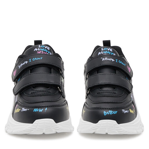 ce001 Sneakersy DeeZee CEO-AVO-19627-002 Czarny | eobuwie.com.pl