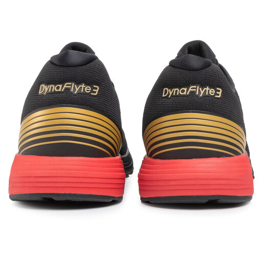 Asics dynaflyte 3 black sales rich gold