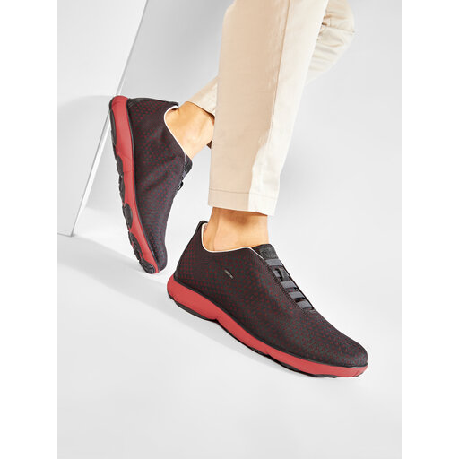 Laisvalaikio batai Geox U Nebula E U04D7E 000KH C0410 Anthracite/Red •  Www.eavalyne.lt