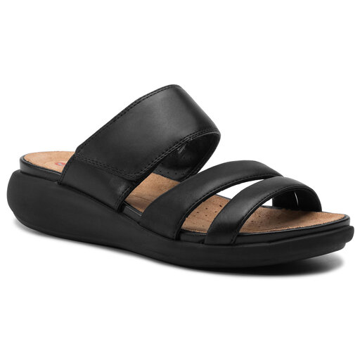 Klapki Clarks Un Bali Way 261402234 Czarny eobuwie .pl