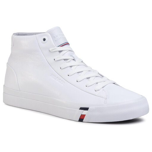Sneakers Tommy Hilfiger Corporate High Leather Sneaker FM0FM02674 - Main Image