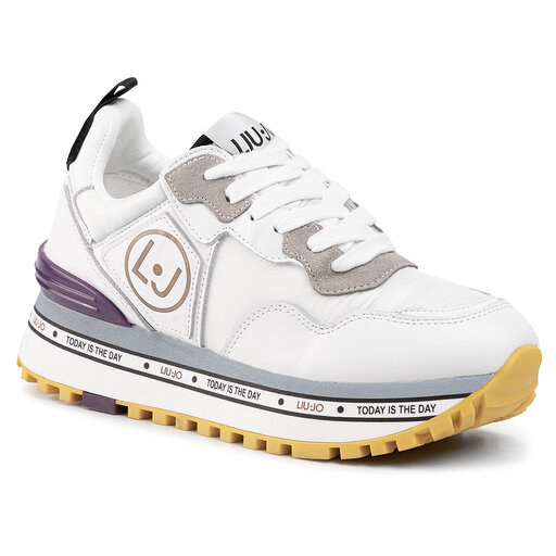 Omitido Dar Comenzar Sneakers Liu Jo Maxi Alexa Running BXX051 PX071 White 01111 • Www.zapatos.es
