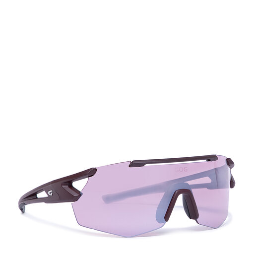 Occhiali da sole GOG Hermes E509 3 Matt Burgundy Black escarpe
