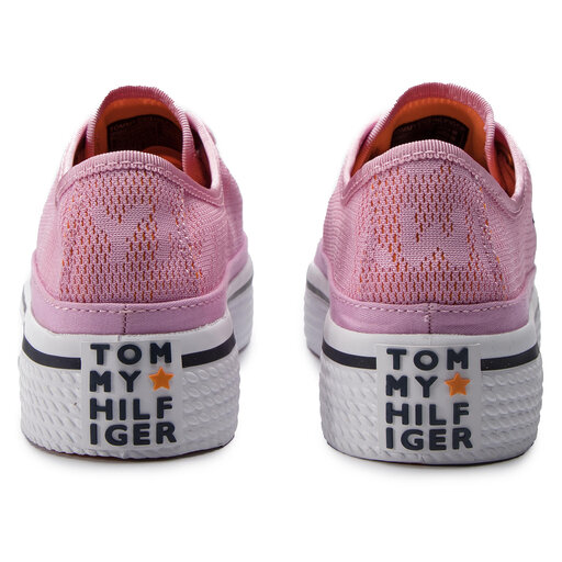 Teniszcip Tommy Hilfiger Jacquard Flatform Sneaker